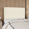 Cabeceira Queen 160 cm Com Frame Luna Suede Bege Artte