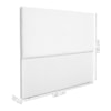 Cabeceira Queen 160 cm Com Frame Luna Suede Branco Artte