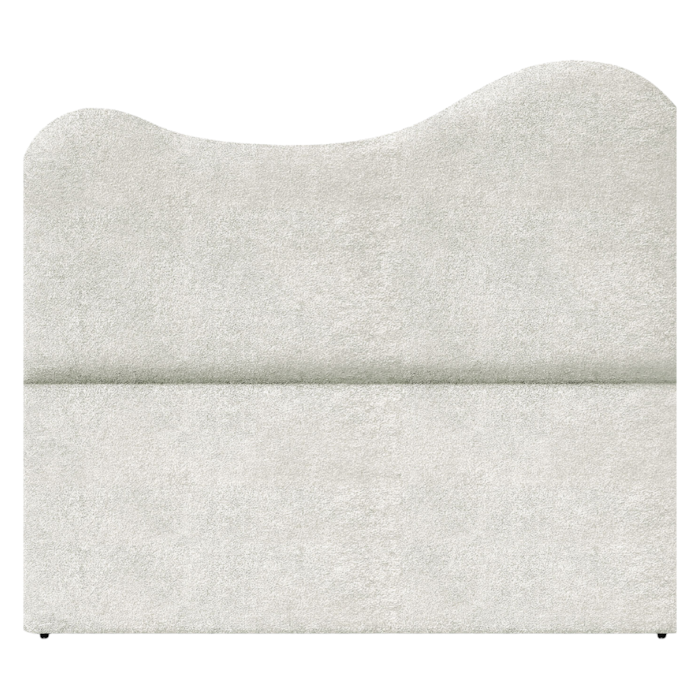 Cabeceira Queen 160 cm Com Frame Selena Boucle Prata Artte