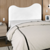 Cabeceira Queen 160 cm Com Frame Selena Corino Branco Artte