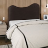 Cabeceira Queen 160 cm Com Frame Selena Corino Marrom Artte