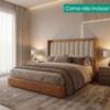 Cabeceira Queen 160 cm Lumina Com Frame Boucle TCA 310 Corino TCS 727 PEER