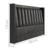 Cabeceira Queen 160 cm Lumina Com Frame Corino TCS 724 PEER