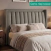 Cabeceira Queen 160 cm Lumina Com Frame Corino TCS 726 PEER