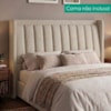 Cabeceira Queen 160 cm Lumina Com Frame Linho SL 71 PEER
