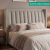 Cabeceira Queen 160 cm Lumina Com Frame Linho SL 77 PEER
