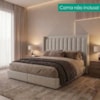Cabeceira Queen 160 cm Lumina Com Frame Linho SL 77 PEER