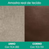 Cabeceira Queen 160 cm Lumina Com Frame Linho TCA 202 Corino TCS 721 PEER