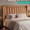 Cabeceira Queen 160 cm Lumina LED Com Frame Corino TCS 727 PEER