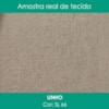 Cabeceira Queen 160 cm Lumina LED Com Frame Linho SL 65 PEER