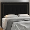 Cabeceira Queen 160 cm Napoll Veludo SL 944 Peer