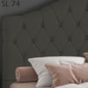Cabeceira Queen 160 cm Room Linho SL 74 Peer
