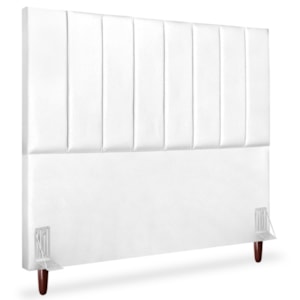 Cabeceira Queen 160cm Arlla Corano Branco RM Cabeceira Queen 160cm Arlla Corano Branco RM