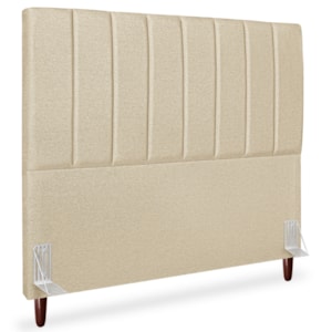 Cabeceira Queen 160cm Arlla Linho Bege RM Cabeceira Queen 160cm Arlla Linho Bege RM
