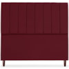 Cabeceira Queen 160cm Arlla Suede Vinho RM