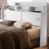 Cabeceira Queen 2 Portas 165 cm MDF Jessica Branco Decmade
