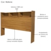 Cabeceira Queen 3 Nichos MDF 165 cm Melissa Nature Decmade