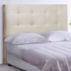 Cabeceira Queen Cama Box 160x129 cm Helen Suede Bege SBL
