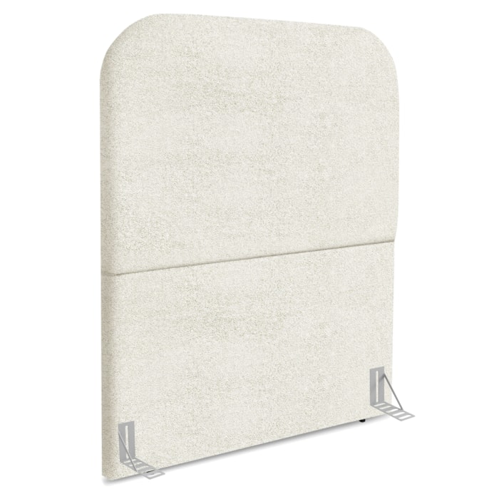 Cabeceira Solteiro 100 cm Com Frame Alana Boucle Bege Artte