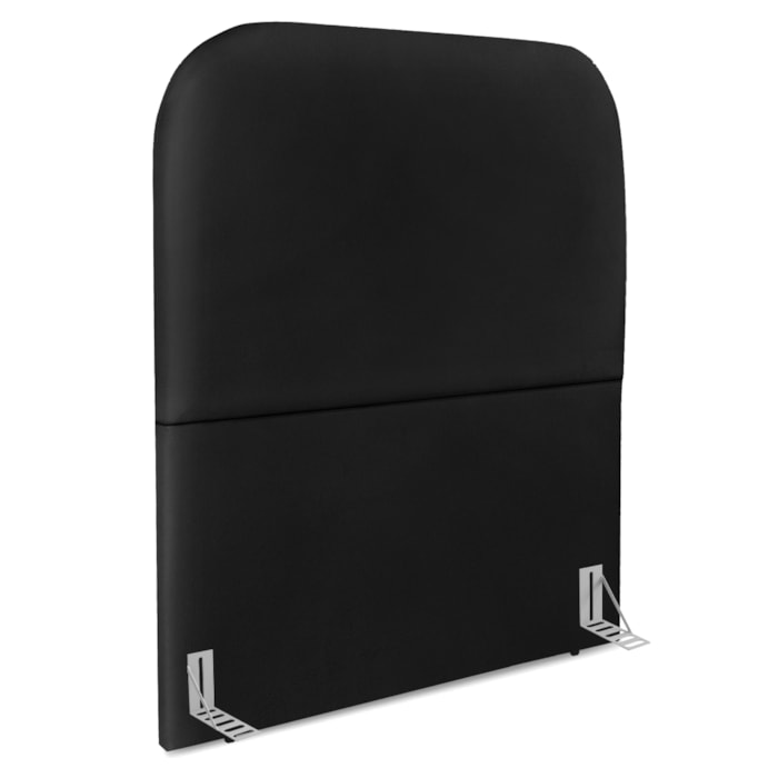 Cabeceira Solteiro 100 cm Com Frame Alana Corino Preto Artte