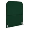 Cabeceira Solteiro 100 cm Com Frame Alana Suede Verde Artte