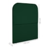 Cabeceira Solteiro 100 cm Com Frame Alana Suede Verde Artte