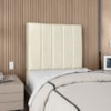 Cabeceira Solteiro 100 cm Com Frame Carla Corino Bege Artte