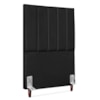Cabeceira Solteiro 100 cm Com Frame Carla Corino Preto Artte