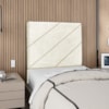 Cabeceira Solteiro 100 cm Com Frame Cristal Boucle Bege Artte