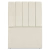 Cabeceira Solteiro 100 cm Com Frame Dalia Suede Bege Artte