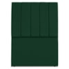 Cabeceira Solteiro 100 cm Com Frame Dalia Suede Verde Artte