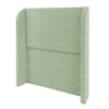 Cabeceira Solteiro 100 cm Com Frame Imperial Boucle Oliva IMPO