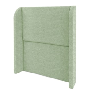 Cabeceira Solteiro 100 cm Com Frame Imperial Boucle Oliva IMPO