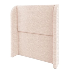 Cabeceira Solteiro 100 cm Com Frame Imperial Boucle Rose IMPO