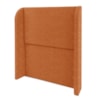 Cabeceira Solteiro 100 cm Com Frame Imperial Boucle Terracota IMPO