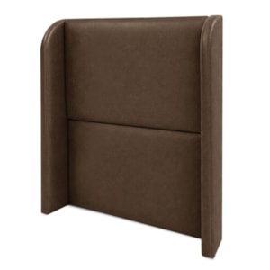 Cabeceira Solteiro 100 cm Com Frame Imperial Corino Canela IMPO