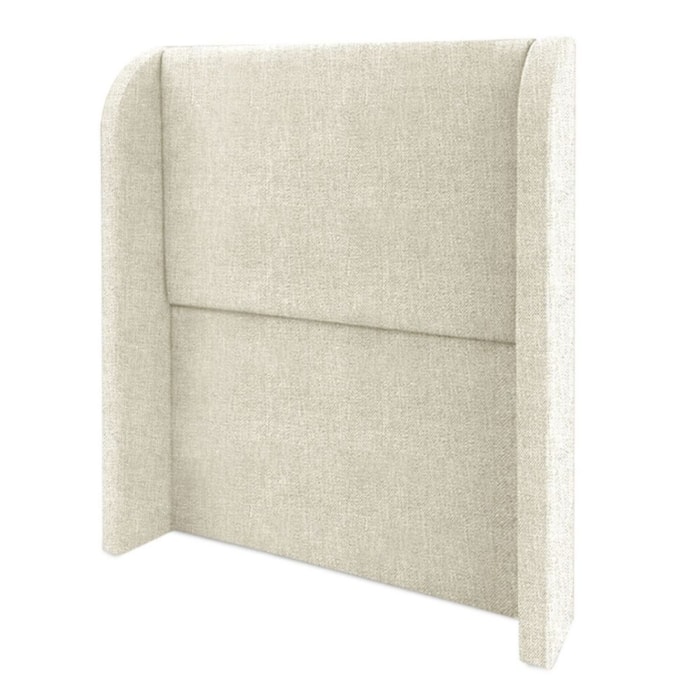 Cabeceira Solteiro 100 cm Com Frame Imperial Linho Bege IMPO