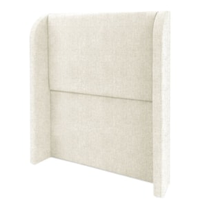 Cabeceira Solteiro 100 cm Com Frame Imperial Linho Cru IMPO