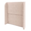 Cabeceira Solteiro 100 cm Com Frame Imperial Linho Rose IMPO