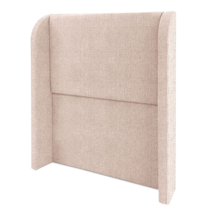 Cabeceira Solteiro 100 cm Com Frame Imperial Linho Rose IMPO