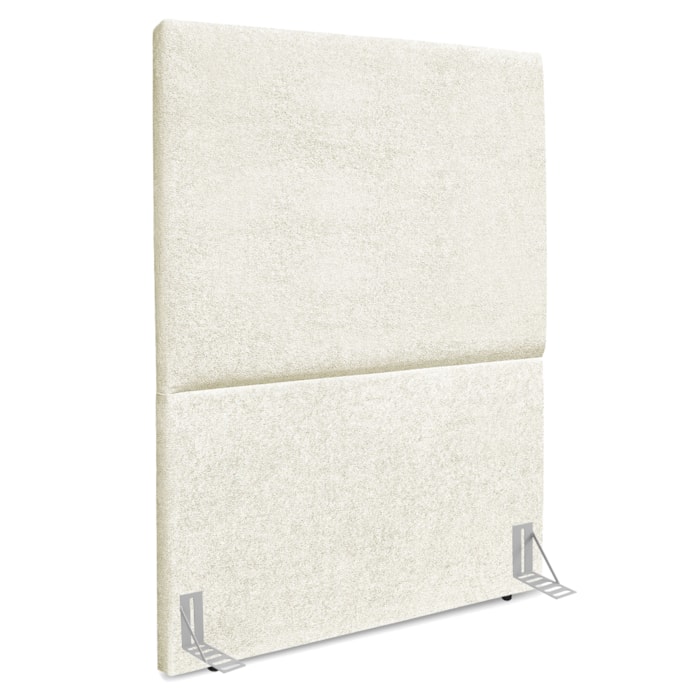 Cabeceira Solteiro 100 cm Com Frame Luna Boucle Bege Artte