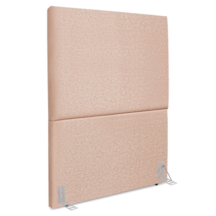 Cabeceira Solteiro 100 cm Com Frame Luna Linho Rose Artte