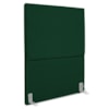 Cabeceira Solteiro 100 cm Com Frame Luna Suede Verde Artte