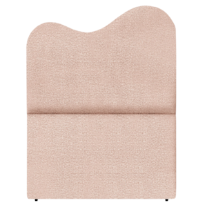 Cabeceira Solteiro 100 cm Selena Com Frame Linho Rose Artte