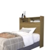 Cabeceira Solteiro 2 Nichos MDF 95 cm Melissa Nature Decmade