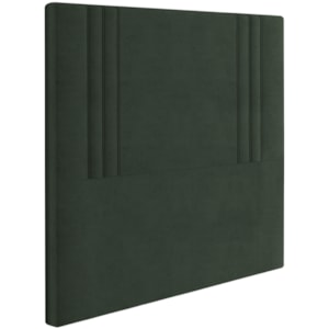 Cabeceira Solteiro 88 cm London Veludo Verde Soon Cabeceira Solteiro 88 cm London Veludo Verde Soon