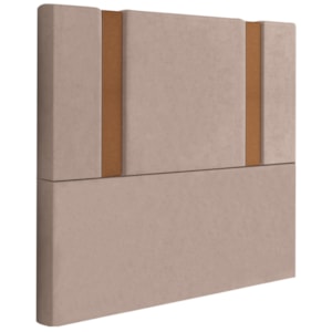 Cabeceira Solteiro 88 cm Veron Veludo Rose Soon Cabeceira Solteiro 88 cm Veron Veludo Rose Soon