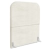 Cabeceira Solteiro 90 cm Com Frame Alana Boucle Bege Artte