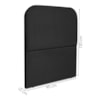 Cabeceira Solteiro 90 cm Com Frame Alana Linho Preto Artte