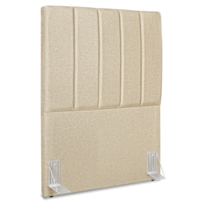 Cabeceira Solteiro 90 cm Com Frame Dalia Linho Bege Artte